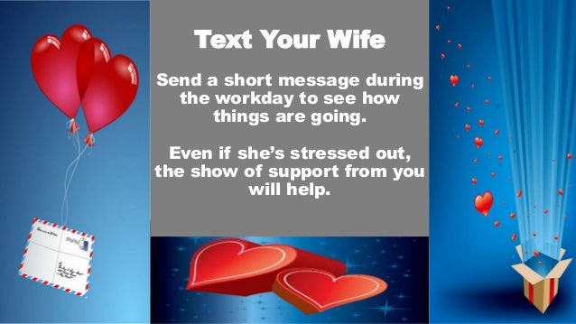 How to compliment your wife